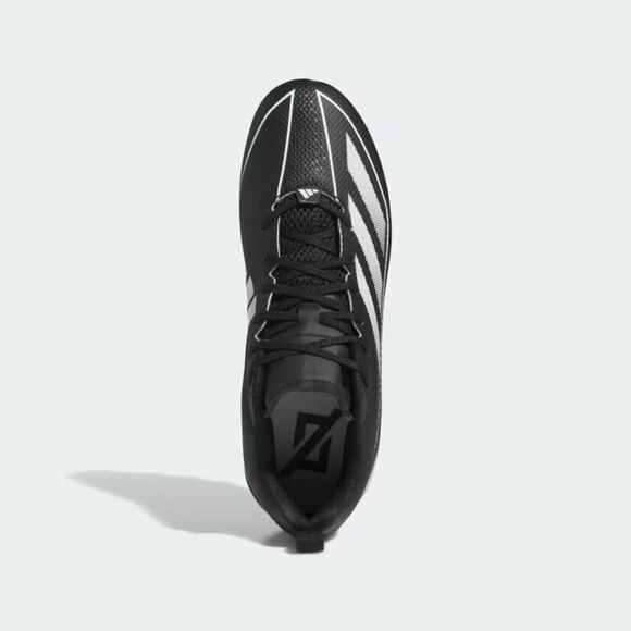 Adidas Adizero Electric.2 IF2452 Boots Men 12 Black White Football Cleats NR9687 - Picture 5 of 9